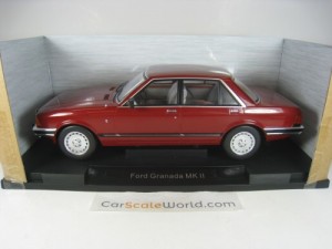 FORD GRANADA 2.8 GHIA 1982 (MKII) 1/18 MCG (DARK RED)