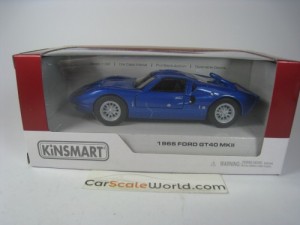 FORD GT40 MKII 1966 1/32 KINSMART (BLUE)