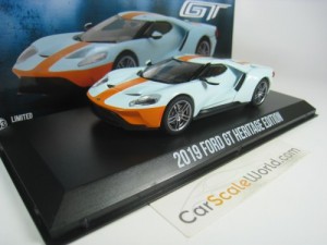FORD GT HERITAGE EDITION 2019 1/43 GREENLIGHT (GUL