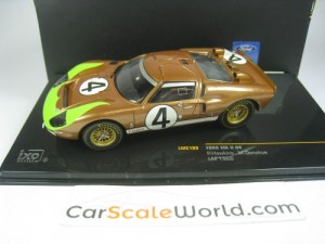 FORD GT MK II #4 24H LE MANS 1966 P. HAWKINS M. DONOHUE 1/43 IXO