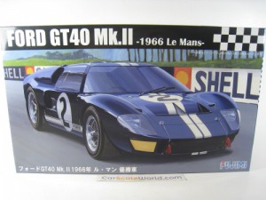 FORD GT40 MKII #2 WINNER 24H Le MANS 1966 1/24 FUJ