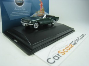 FORD MUSTANG CONVERTIBLE 1965 1/87 OXFORD (GREEN)