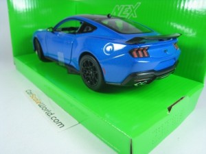 FORD MUSTANG GT 2024 1/24 WELLY (BLUE)