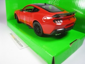 FORD MUSTANG GT 2024 1/24 WELLY (RED)