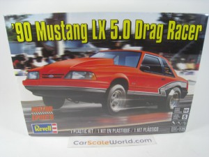 FORD MUSTANG LX 5.0 DRAG RACER 1/25 REVELL (KIT AS