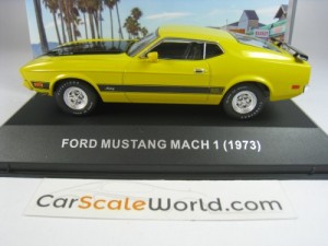 FORD MUSTANG MACH 1 1973 1/43 IXO ALTAYA (YELLOW)