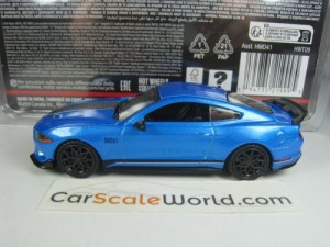 FORD MUSTANG MACH 1 2021 1/43 HOTWHEELS PREMIUM (BLUE)