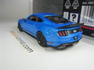 FORD MUSTANG MACH 1 2021 1/43 HOTWHEELS PREMIUM (BLUE)