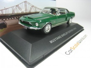 FORD MUSTANG SHELBY EXP500 1968 1/43 IXO ALTAYA (GREEN)