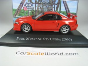 FORD MUSTANG SVT COBRA R 2000 1/43 IXO ALTAYA (RED)