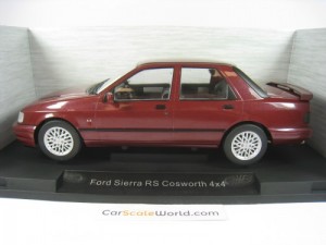 FORD SIERRA COSWORTH 4X4 1992 1/18 MCG (BURGUNDY)