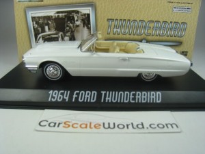 FORD THUNDERBIRD 1964 1/43 GREENLIGHT (WHITE)