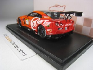 GTNET ADVAN NISSAN GT-R SUPER TAIKYU 2014 1/43 EBBRO