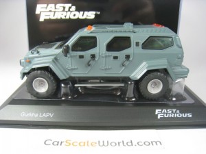 GURKHA LAPV FAST AND FURIOUS 1/43 IXO ALTAYA (GREY)