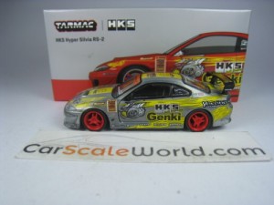 HKS HYPER SILVIA RS-2 1/64 TARMAC (CHASE VERSION)