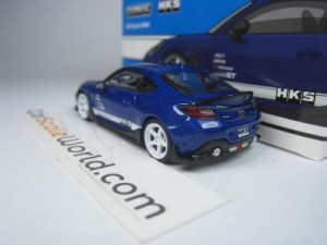 HKS TOYOTA GR86 1/64 TARMAC (BLUE)