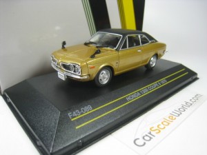 HONDA 1300 COUPE 9 1970 1/43 FIRST 43 (GOLD)