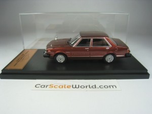 HONDA ACCORD SALOON 1977 1/43 ALMOST REAL - HACHETTE (BROWN)