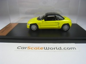 HONDA BEAT 1991 1/43 ALMOST REAL - HACHETTE (YELLOW)