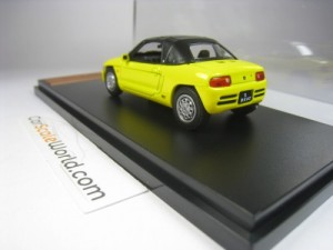 HONDA BEAT 1991 1/43 ALMOST REAL - HACHETTE (YELLOW)