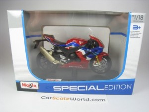 HONDA CBR 1000RR-R FIREBLADE SP 2021 1/18 MAISTO (BLUE/RED/WHITE)