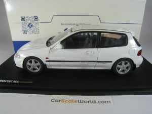 HONDA CIVIC EG6 1991 1/18 SOLIDO (FROST WHITE)