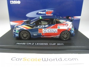 HONDA CR-Z LEGEND CUP 2011 1/43 EBBRO (BLUE)