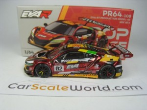 HONDA NSX GT3 EVA RT PRODUCTION MODEL 02 1/64 POP RACE