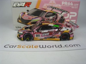 HONDA NSX GT3 EVA RT PRODUCTION MODEL CUSTOM TYPE-08 1/64 POP RACE