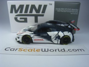 HONDA NSX GT3 EVO ALPHATAURI 2023 RED BULL FORMULA NURBURGRING YUKI TSUNODA 1/64 MINI GT