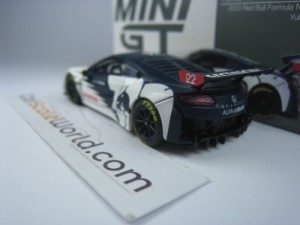 HONDA NSX GT3 EVO ALPHATAURI 2023 RED BULL FORMULA NURBURGRING YUKI TSUNODA 1/64 MINI GT