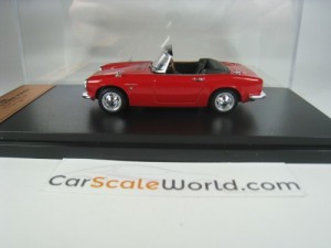 HONDA S800 (AS800) 1966 1/43 ALMOST REAL- HACHETTE (RED)