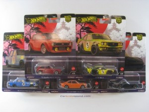 PRINCE, TOYOTA, NISSAN, HONDA, MAZDA HOTWHEELS JAPAN HISTORICS 4