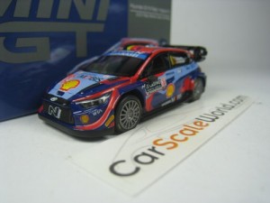 HYUNDAI I20 N RALLY1 #11 RALLYE MONTE CARLO 2023 T. NEUVILLE 1/64 MINI GT