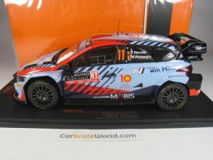 HYUNDAI i20 N RALLY1 #11 WINNER RALLYE MONTE CARLO 2024 T. NEUVILLE 1/18 IXO