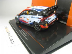 HYUNDAI i20 N RALLY1 #11 WINNER RALLY MONTE CARLO 2024 T. NEUVILLE 1/43 IXO