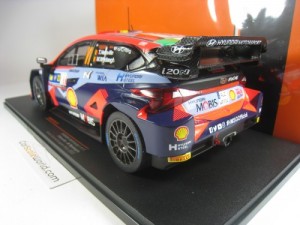 HYUNDAI i20 N RALLY1 #11 WINNER CENTRAL EUROPEAN RALLY 2023 T. NEUVILLE 1/18 IXO