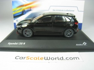 HYUNDAI i30 N 2021 1/43 SOLIDO (PHANTOM BLACK)