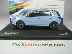 HYUNDAI i30 N 2021 1/43 SOLIDO (PERFORMANCE BLUE)