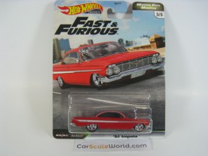 61 IMPALA FAST AND FURIOUS MOTOR CITY MUSCLE HOTWH