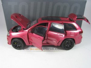 JEEP GRAND CHEROKEE TRACKHAWK 1/32 TAYUMO (RED METALLIC)