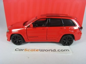 JEEP GRAND CHEROKEE TRACKHAWK 1/36 TAYUMO (RED METALLIC)