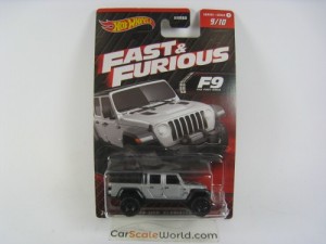 JEEP GLADIATOR 2020 HOTWHEELS FAST AND FURIOUS F9 (9/10)