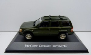 JEEP GRAND CHEROKEE LIMITED 1997 1/43 IXO SALVAT (GREEN) WITH BLISTER