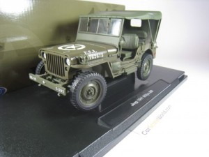 JEEP WILLYS MB 1941 US ARMY 1/18 WELLY 