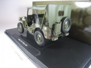 JEEP WILLYS MB 1941 US ARMY 1/18 WELLY 