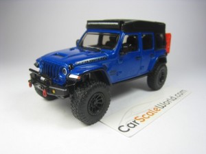 JEEP WRANGLER 392 RUBICON 2021 1/43 HOTWHEELS PREMIUM (BLUE)