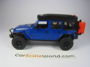 JEEP WRANGLER 392 RUBICON 2021 1/43 HOTWHEELS PREMIUM (BLUE)