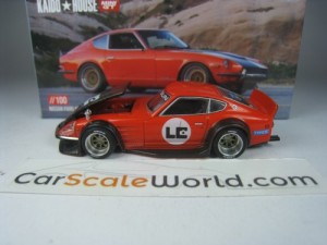 KAIDO HOUSE NISSAN FAIRLADY Z LARRY CHEN V1 #100 1/64 MINI GT (ORANGE BANG)