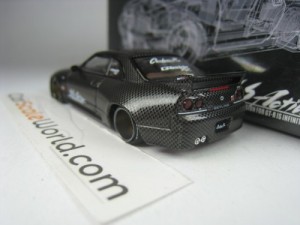 KAIDO WORKS NISSAN SKYLINE GT-R R33 ACTIVE CARBON R V1 #116 1/64 MINI GT (CARBON)